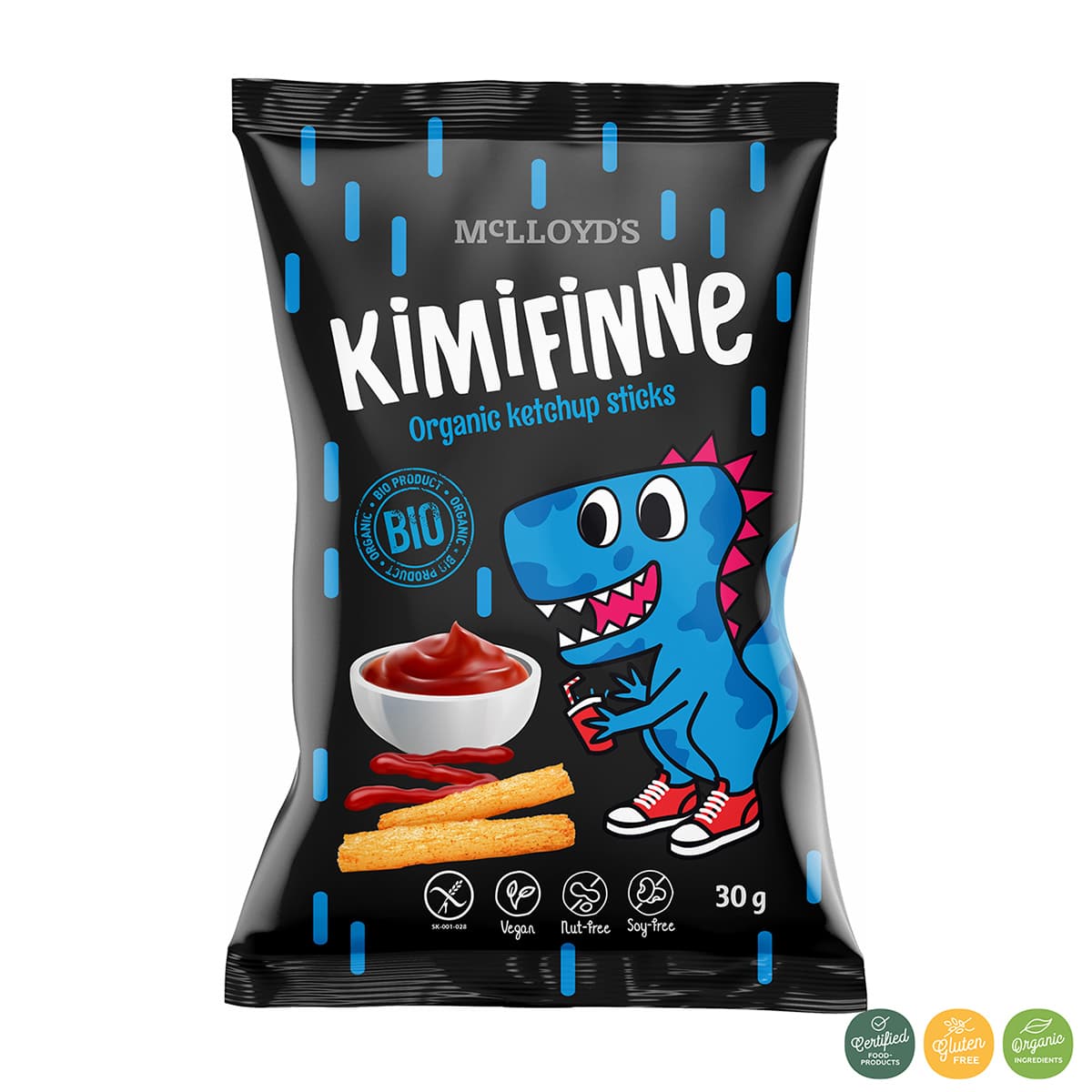 Органический кукурузный снек McLloyd’s Kimifinne со вкусом кетчупа 30 г ТМ: McLLOYDS
Органический кукурузный снек McLloyd’s Kimifinne со вкусом кетчупа 30 г ТМ: McLLOYDS
