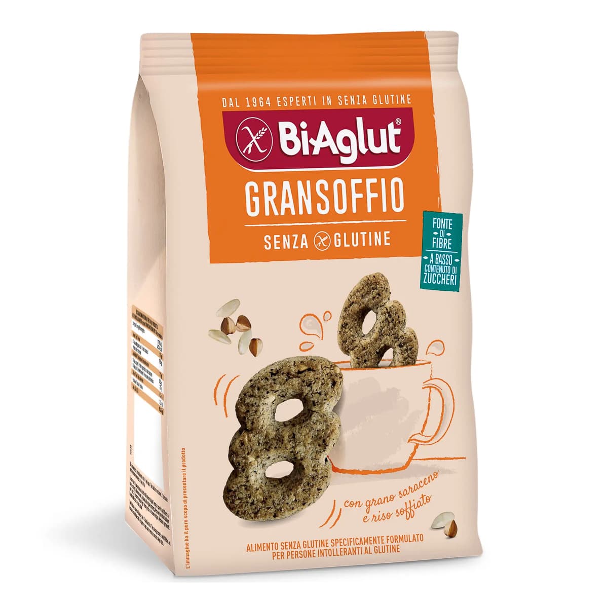 Печенье безглютеновое BiAglut GranSoffioBiscuit 200 г 76020531 ТМ: BiAglut, 76020531
Печенье безглютеновое BiAglut GranSoffioBiscuit 200 г 76020531 ТМ: BiAglut, 76020531