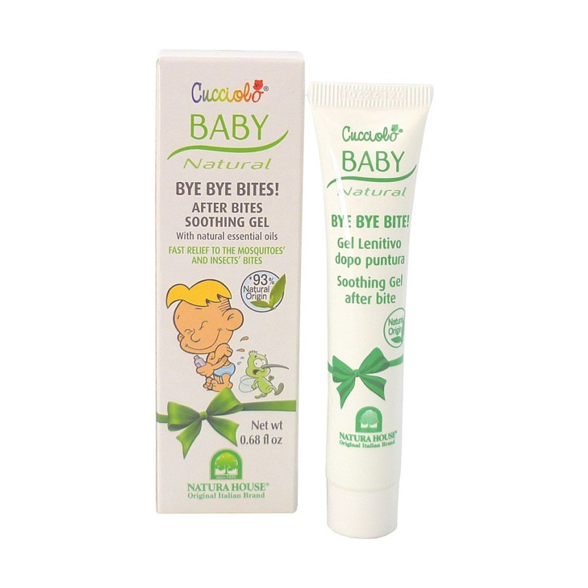 Гель успокаивающий Cucciolo Baby Bye Bye Bites от укусов комаров, 20 мл ТМ: Baby Cucciolo
Гель успокаивающий Cucciolo Baby Bye Bye Bites от укусов комаров, 20 мл ТМ: Baby Cucciolo