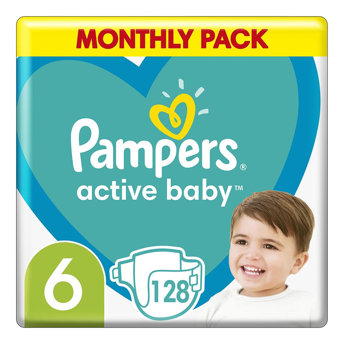 Подгузники Pampers Active Baby Размер 6 (13-18 кг) 128 шт 81747299 ТМ: Pampers, 81747299
Подгузники Pampers Active Baby Размер 6 (13-18 кг) 128 шт 81747299 ТМ: Pampers, 81747299