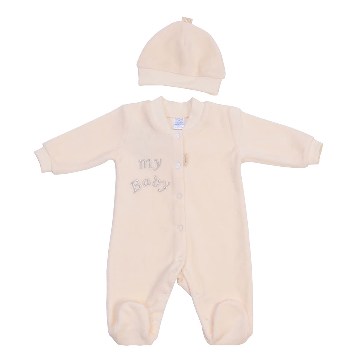 Комплект Верес Человечек Шапочка My baby, р. 110-2.2. ТМ: Верес, Молочный, 110-2.2.56
Комплект Верес Человечек Шапочка My baby, р. 110-2.2. ТМ: Верес, Молочный, 110-2.2.56