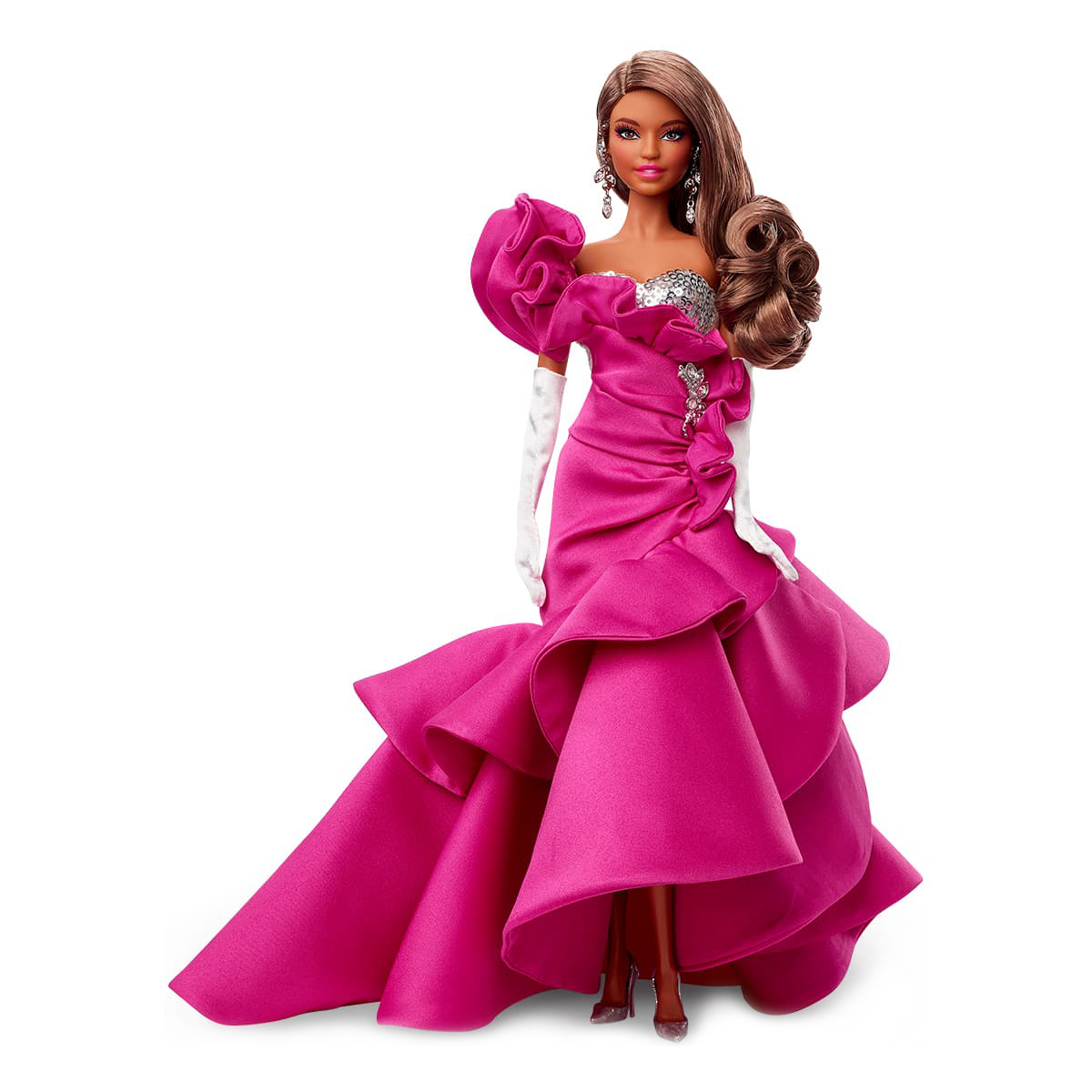 Коллекционная кукла Barbie Pink collection с темными волосами GXL13 ТМ: Barbie, GXL13
Коллекционная кукла Barbie Pink collection с темными волосами GXL13 ТМ: Barbie, GXL13