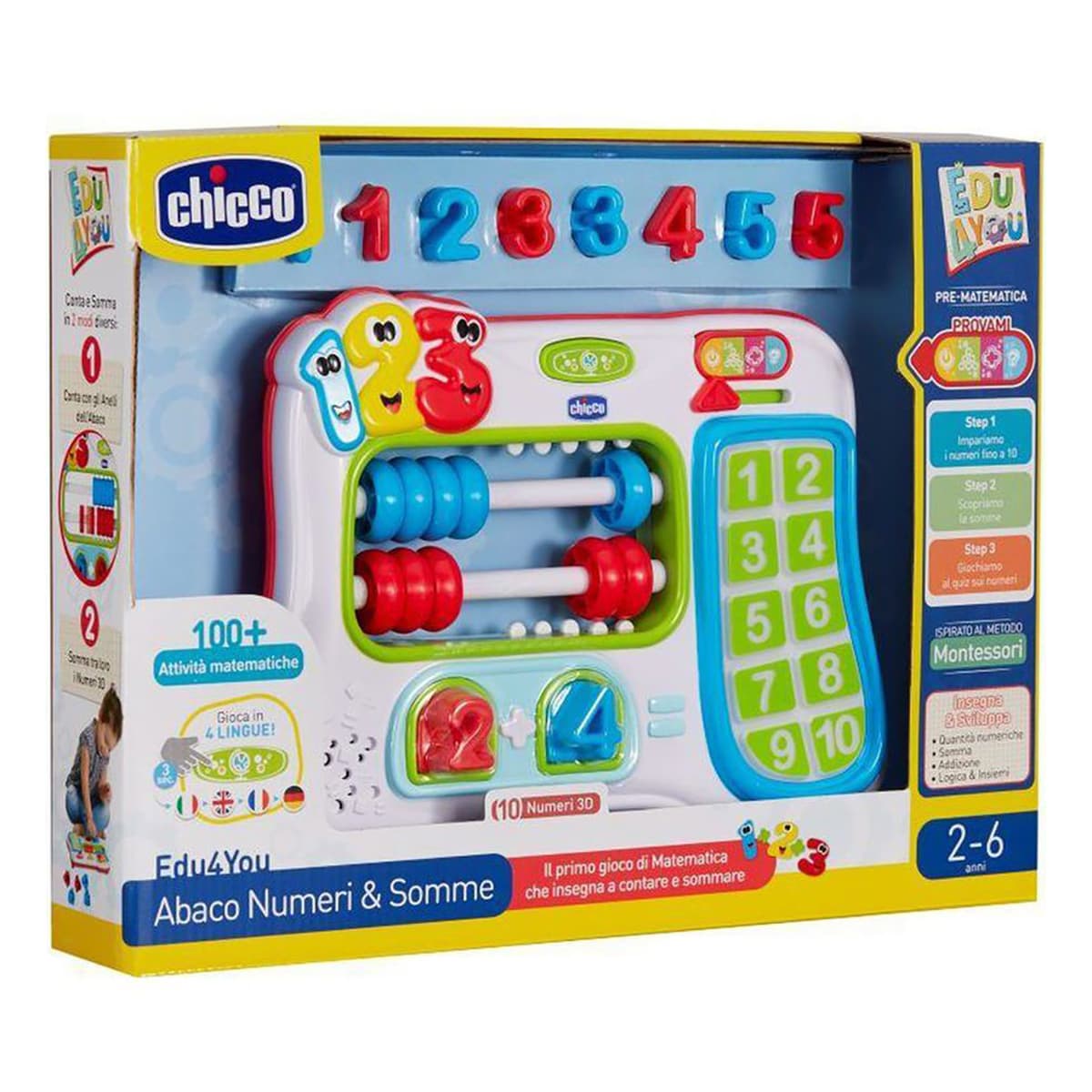 Интерактивная игрушка Chicco Учись считать (рус, англ) 10521.00.18 ТМ: Chicco, 10521.00.18
Интерактивная игрушка Chicco Учись считать (рус, англ) 10521.00.18 ТМ: Chicco, 10521.00.18