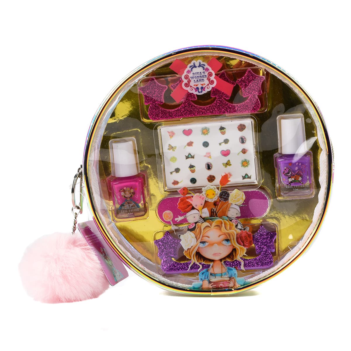 Набор лаков для ногтей Ritas Wonderland Perfect Kit с аксессуарами в сумочке RWL20038 ТМ: Rita's Wonderland, RWL20038
Набор лаков для ногтей Ritas Wonderland Perfect Kit с аксессуарами в сумочке RWL20038 ТМ: Rita's Wonderland, RWL20038