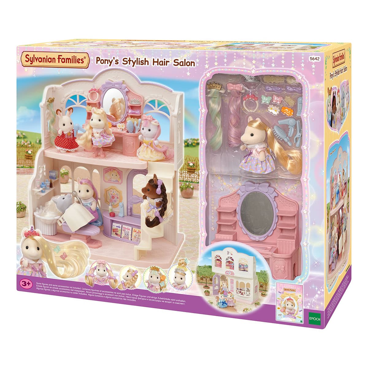 Игровой набор Sylvanian Families Парикмахерская Пони 5642 ТМ: Sylvanian Families, 5642
Игровой набор Sylvanian Families Парикмахерская Пони 5642 ТМ: Sylvanian Families, 5642