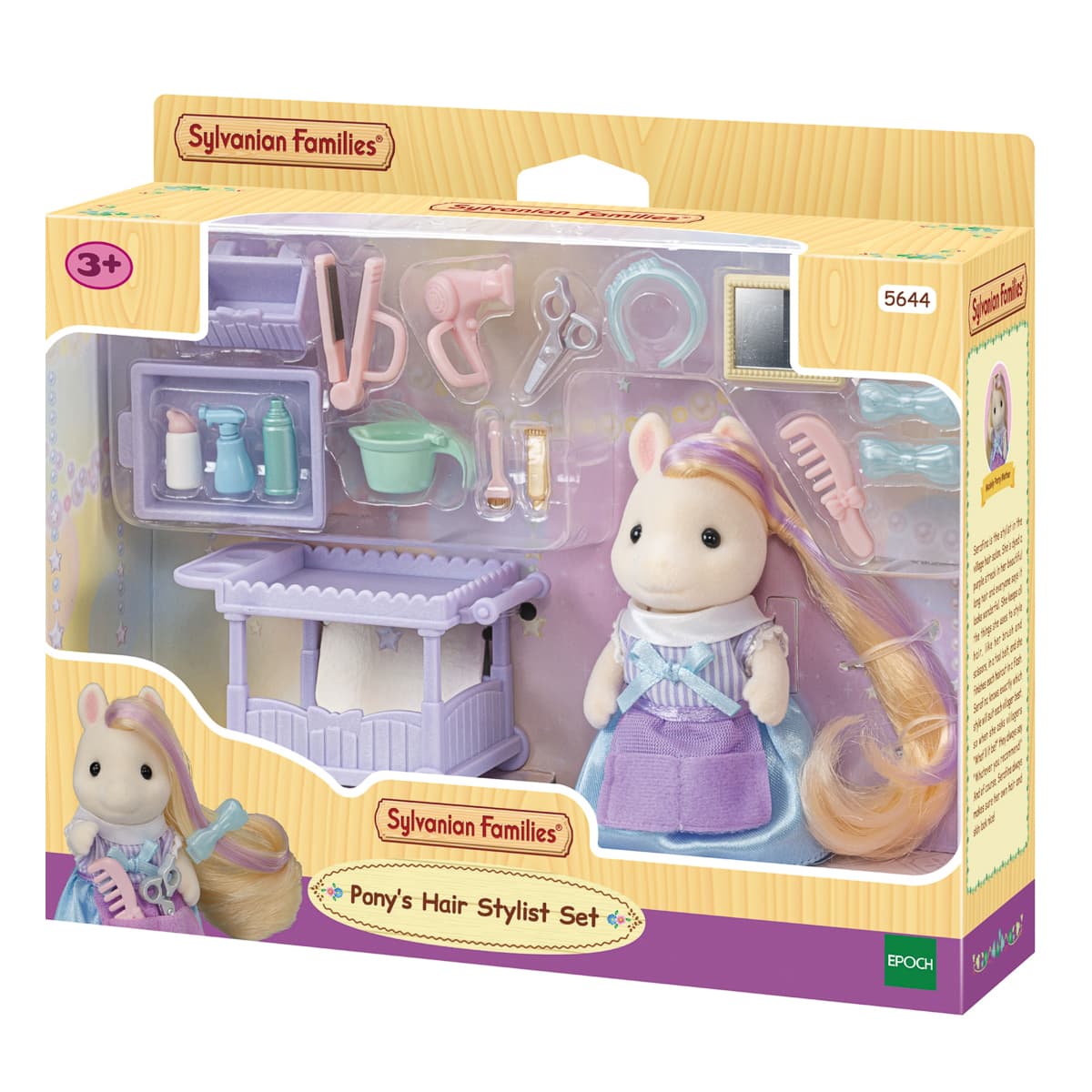 Набор Sylvanian Families 5644 Стильные прически Пони 5644 ТМ: Sylvanian Families, 5644
Набор Sylvanian Families 5644 Стильные прически Пони 5644 ТМ: Sylvanian Families, 5644