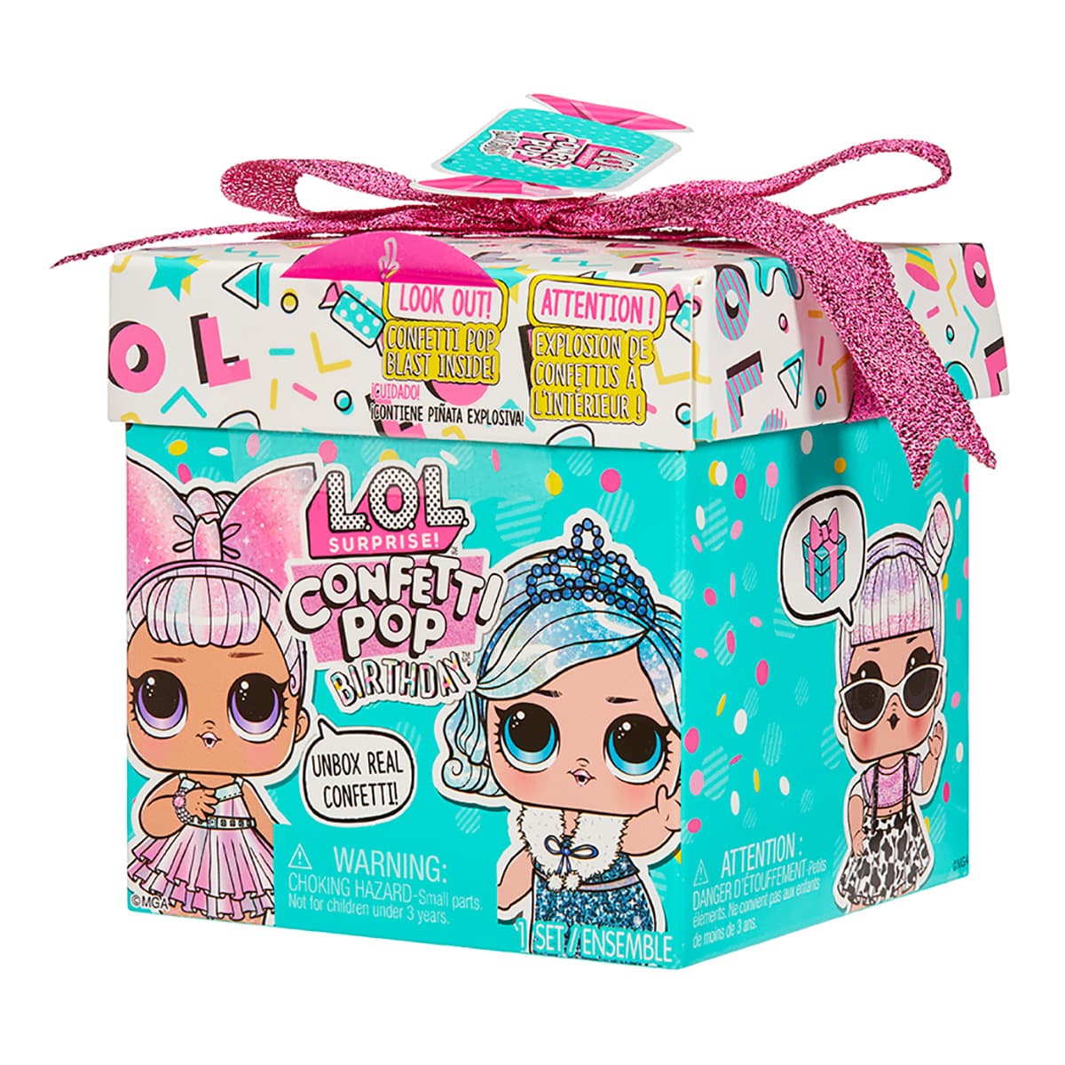 Игровой набор-сюрприз L.O.L. Surprise Confetti Pop Birthday 589969 ТМ: L.O.L. Surprise, 589969
Игровой набор-сюрприз L.O.L. Surprise Confetti Pop Birthday 589969 ТМ: L.O.L. Surprise, 589969