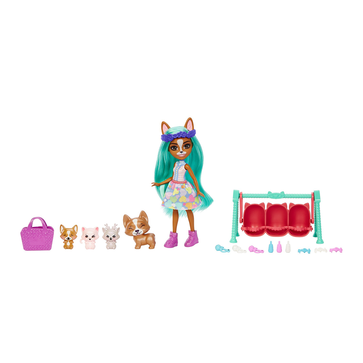 Игровой набор Enchantimals Baby Best Friends Crizia Corgi and Show HLK86 ТМ: Enchantimals, HLK86
Игровой набор Enchantimals Baby Best Friends Crizia Corgi and Show HLK86 ТМ: Enchantimals, HLK86