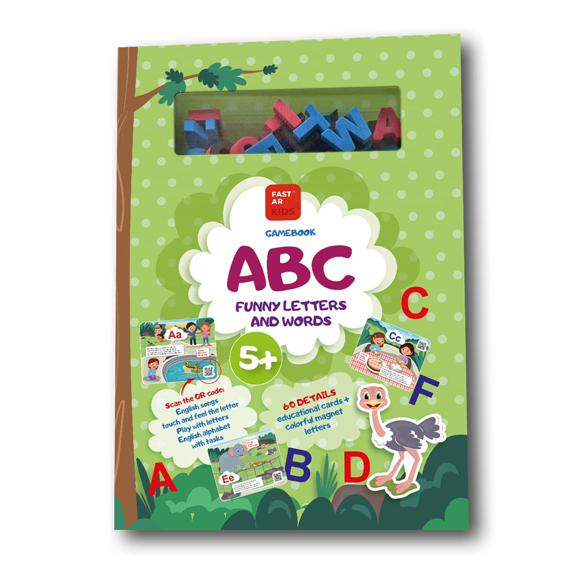 Настольная игра FastAR Kids ABC Funny letters and words (укр) T0026 ТМ: FastAR Kids, T0026
Настольная игра FastAR Kids ABC Funny letters and words (укр) T0026 ТМ: FastAR Kids, T0026
