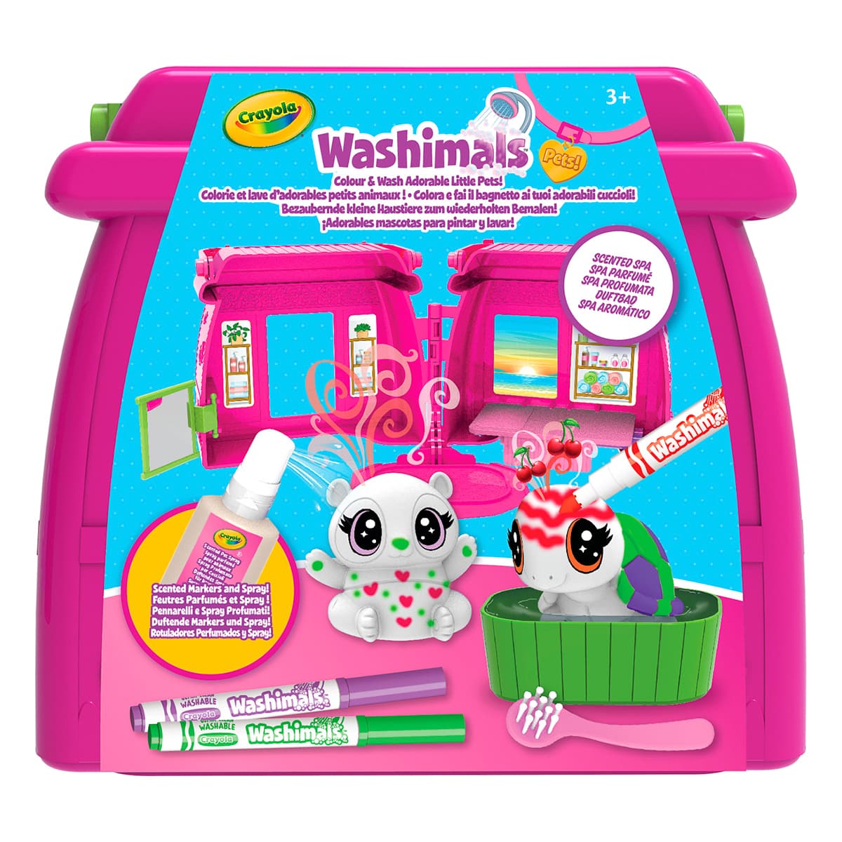 Набор для творчества Crayola Washimals Spa For Animals 74-7475 ТМ: Crayola, 74-7475
Набор для творчества Crayola Washimals Spa For Animals 74-7475 ТМ: Crayola, 74-7475