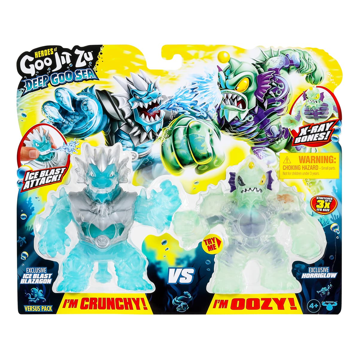 Набор игрушек-тянучек GooJitZu Герои Гуджитсу Blazagon and Horriglow 2 шт 123129 ТМ: GooJitZu, 123129
Набор игрушек-тянучек GooJitZu Герои Гуджитсу Blazagon and Horriglow 2 шт 123129 ТМ: GooJitZu, 123129