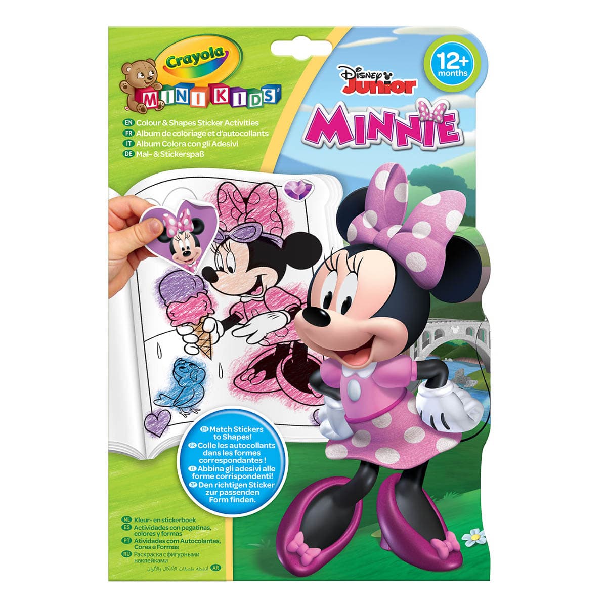 Набор Crayola Mini Kids Раскраска со стикерами Minnie Mouse 256399.012 ТМ: Crayola, 256399.012
Набор Crayola Mini Kids Раскраска со стикерами Minnie Mouse 256399.012 ТМ: Crayola, 256399.012