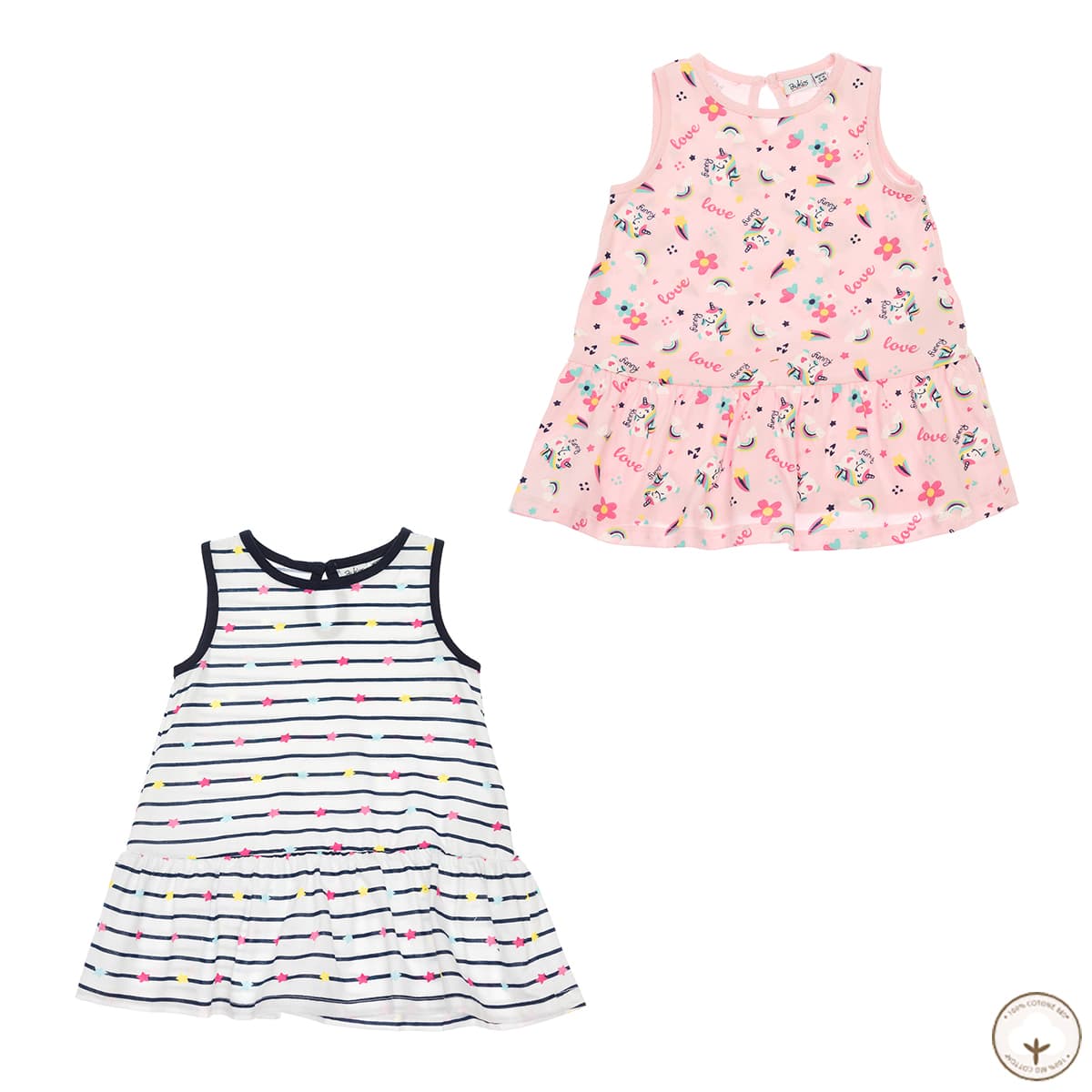 Набор сарафанов BluKids Bio Cotton Love, р. 5721555 ТМ: BluKids, Разноцветный, 5721555
Набор сарафанов BluKids Bio Cotton Love, р. 5721555 ТМ: BluKids, Разноцветный, 5721555