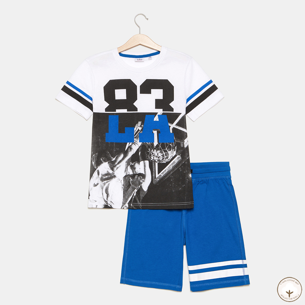 Комплект BluKids Bio Cotton Basketball player 83, р. 5709739 ТМ: BluKids, Белый с синим, 5709739
Комплект BluKids Bio Cotton Basketball player 83, р. 5709739 ТМ: BluKids, Белый с синим, 5709739