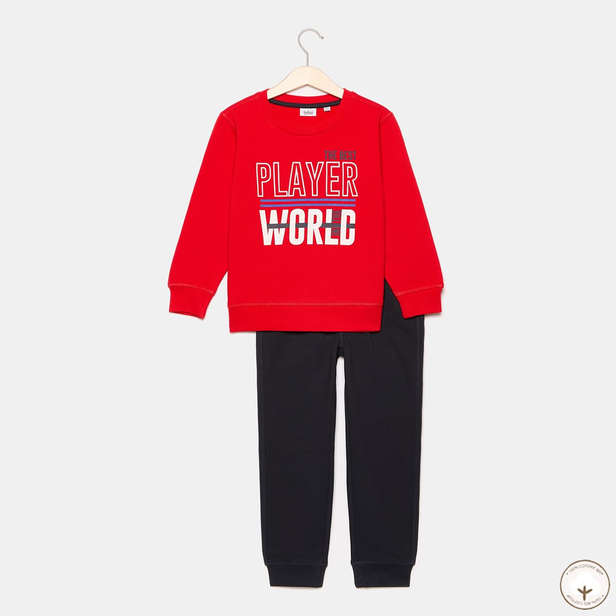 Комплект BluKids Bio Cotton Джемпер Брюки Player world, р. 5853082 ТМ: BluKids, Красный, 5853082
Комплект BluKids Bio Cotton Джемпер Брюки Player world, р. 5853082 ТМ: BluKids, Красный, 5853082