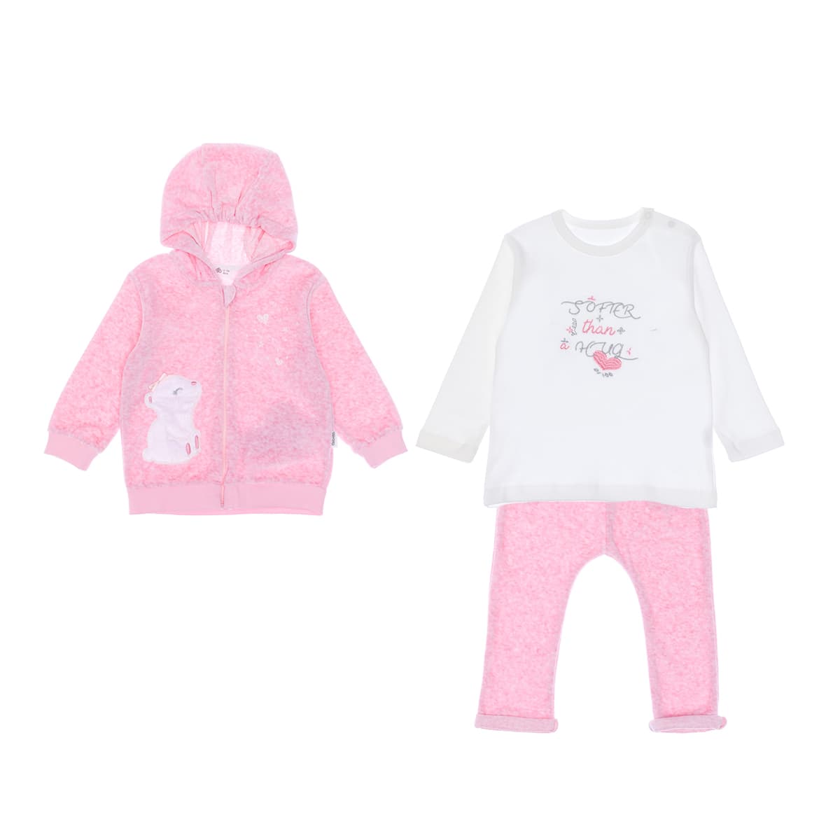 Комплект Bebetto Кофта Свитшот Брюки Bunny pink, р. K3650 ТМ: Bebetto, Розовый, K3650
Комплект Bebetto Кофта Свитшот Брюки Bunny pink, р. K3650 ТМ: Bebetto, Розовый, K3650