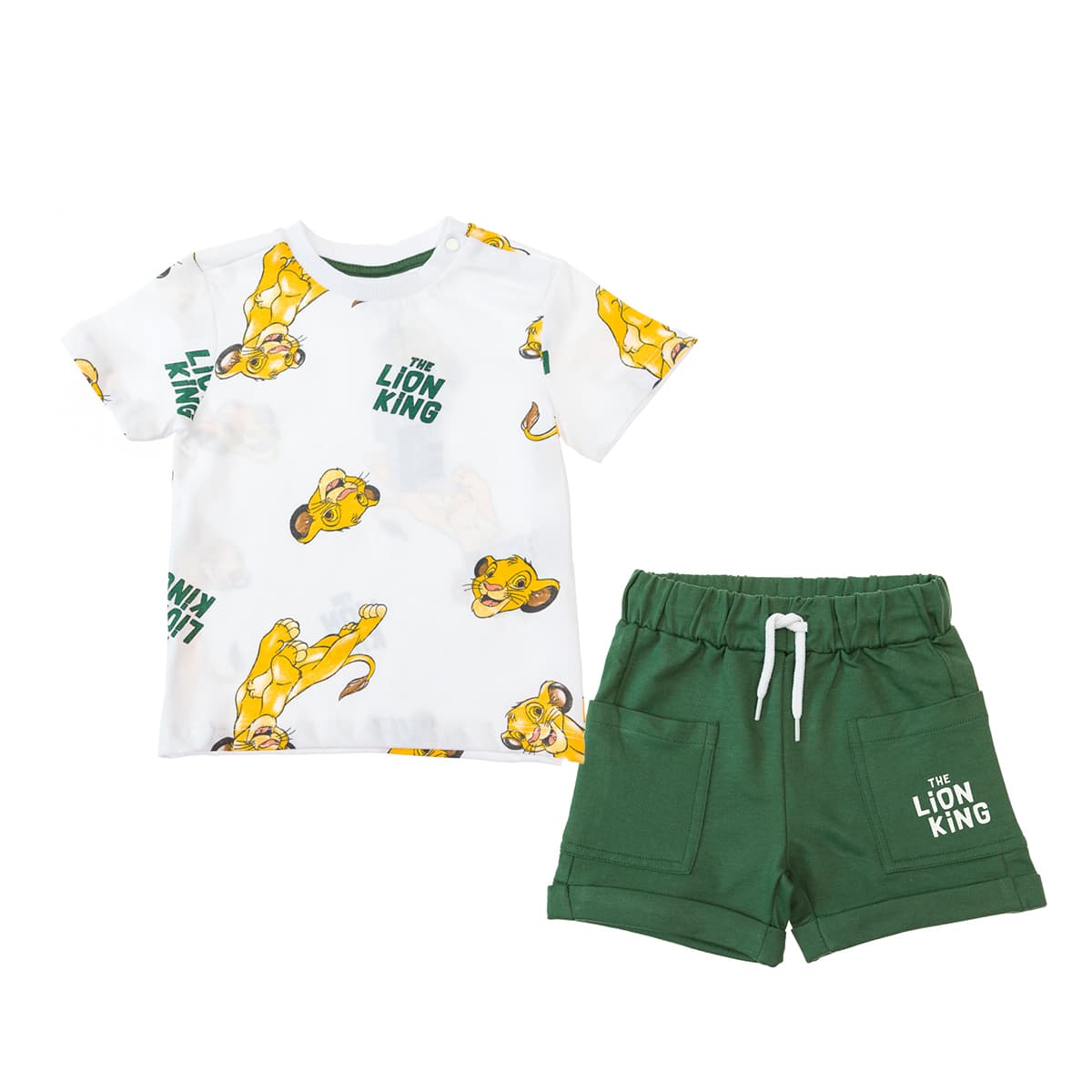 Комплект BluKids Футболка Шорты The Lion King, р. 6004973 ТМ: BluKids, Белый с зеленым, 6004973
Комплект BluKids Футболка Шорты The Lion King, р. 6004973 ТМ: BluKids, Белый с зеленым, 6004973