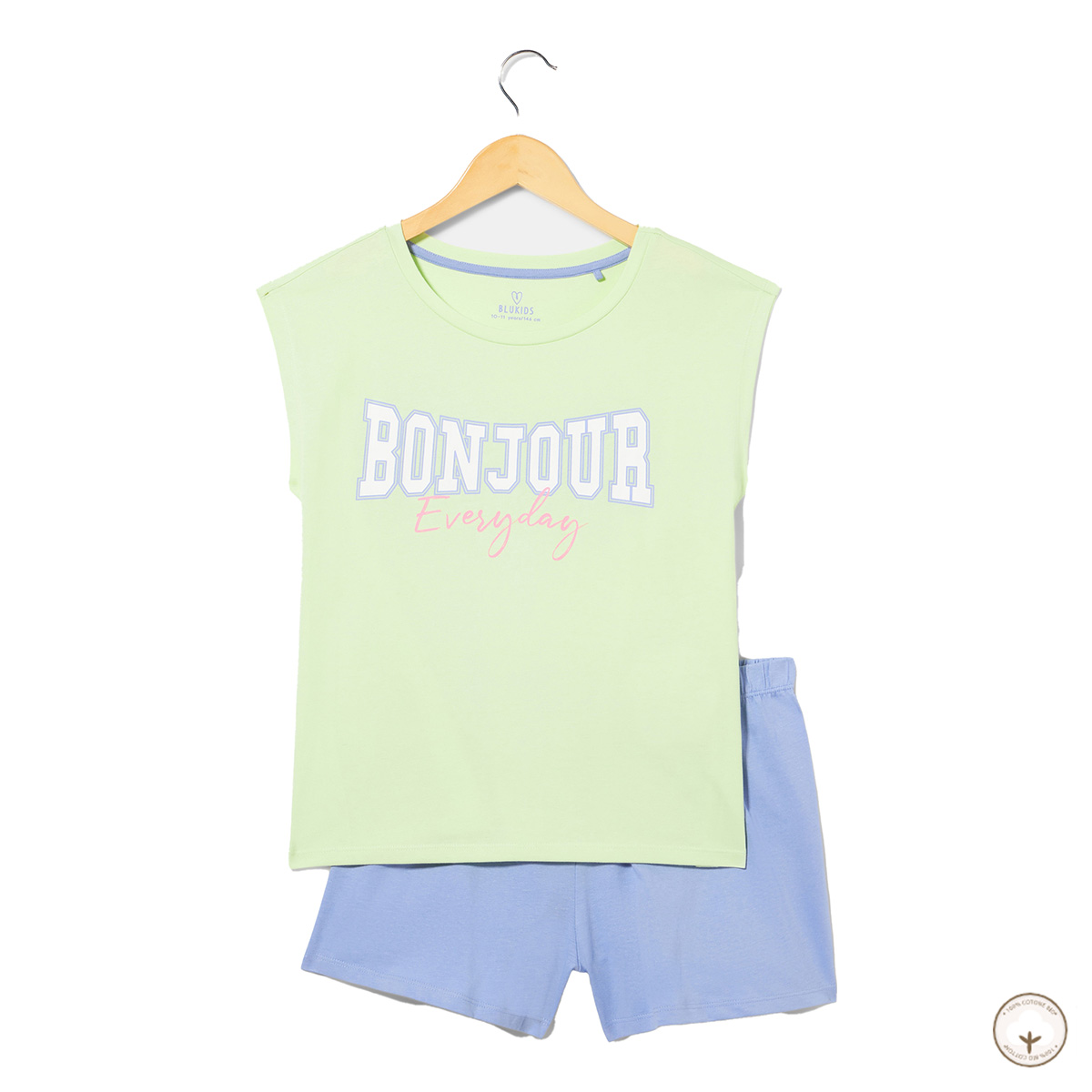 Пижама BluKids Bio Cotton Bonjour Everyday, р. 6008450 ТМ: BluKids, Зеленый, 6008450
Пижама BluKids Bio Cotton Bonjour Everyday, р. 6008450 ТМ: BluKids, Зеленый, 6008450
