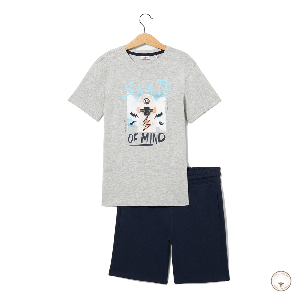 Комплект BluKids Bio Cotton Футболка Шорты Of Mind, р. 5994725 ТМ: BluKids, Серый, 5994725
Комплект BluKids Bio Cotton Футболка Шорты Of Mind, р. 5994725 ТМ: BluKids, Серый, 5994725
