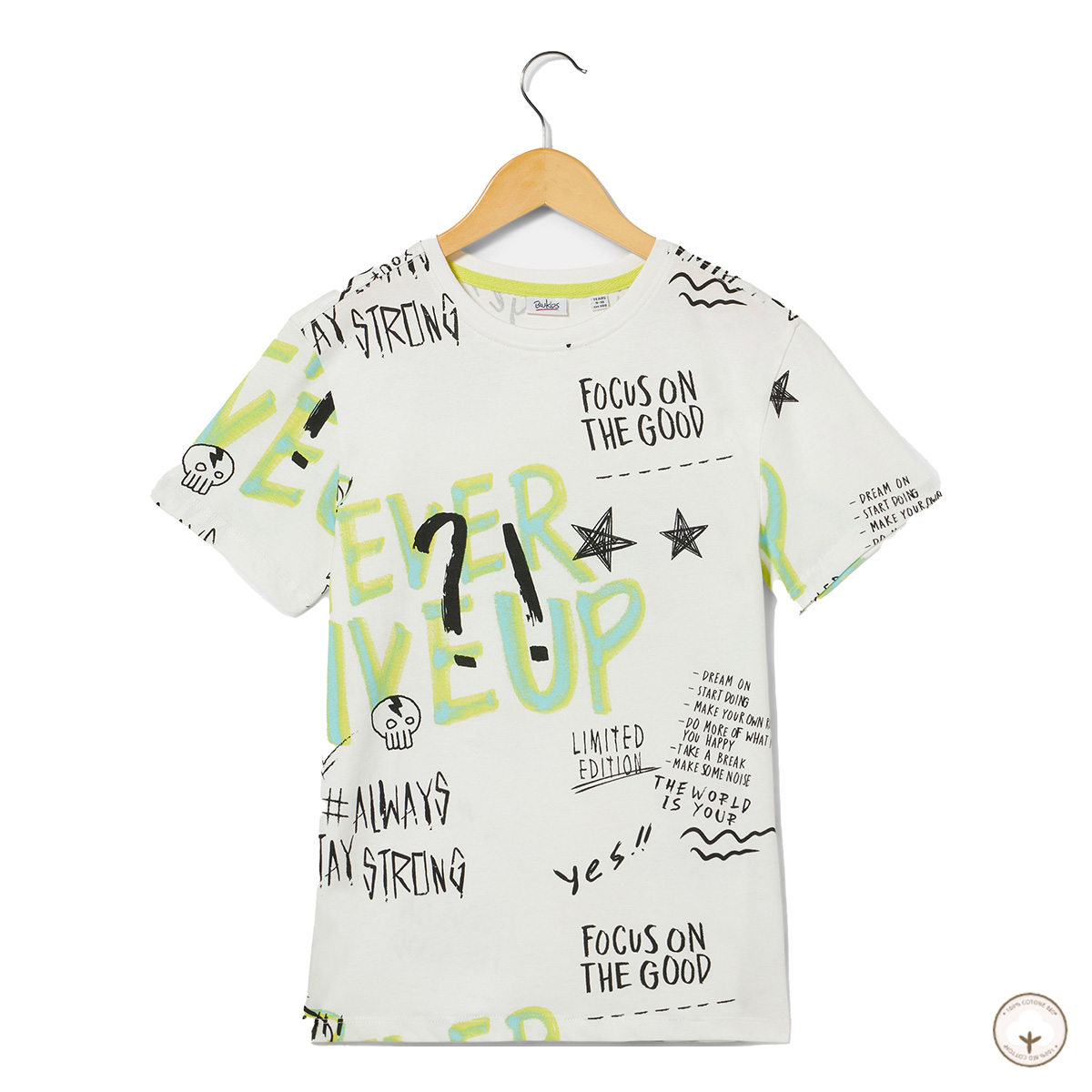 Футболка BluKids Bio Cotton Focus On The Good, р. 6005700 ТМ: BluKids, Белый, 6005700
Футболка BluKids Bio Cotton Focus On The Good, р. 6005700 ТМ: BluKids, Белый, 6005700