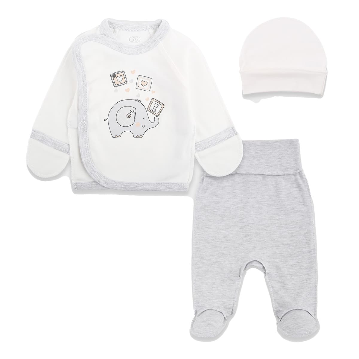 Комплект Фламинго Распашонка Ползунки Шапочка Elephant Cute, р. 605-071 ТМ: ФЛАМИНГО, Молочный, 605-071
Комплект Фламинго Распашонка Ползунки Шапочка Elephant Cute, р. 605-071 ТМ: ФЛАМИНГО, Молочный, 605-071