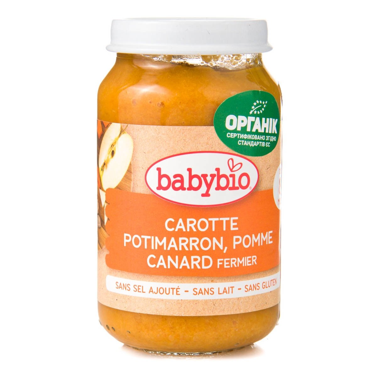 

Органическое Пюре Babybio Овощи с уткой 200 г 51064 ТМ: Babybio, 51064