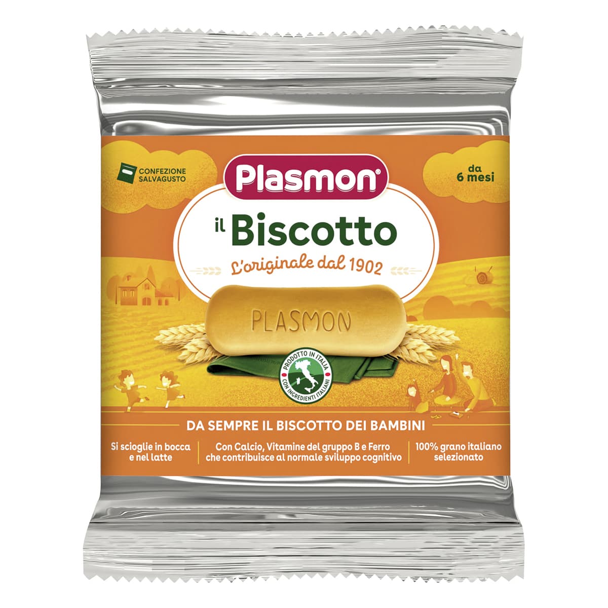 

Печенье Plasmon Biscotto 60 г 70359500 ТМ: Plasmon, 70359500