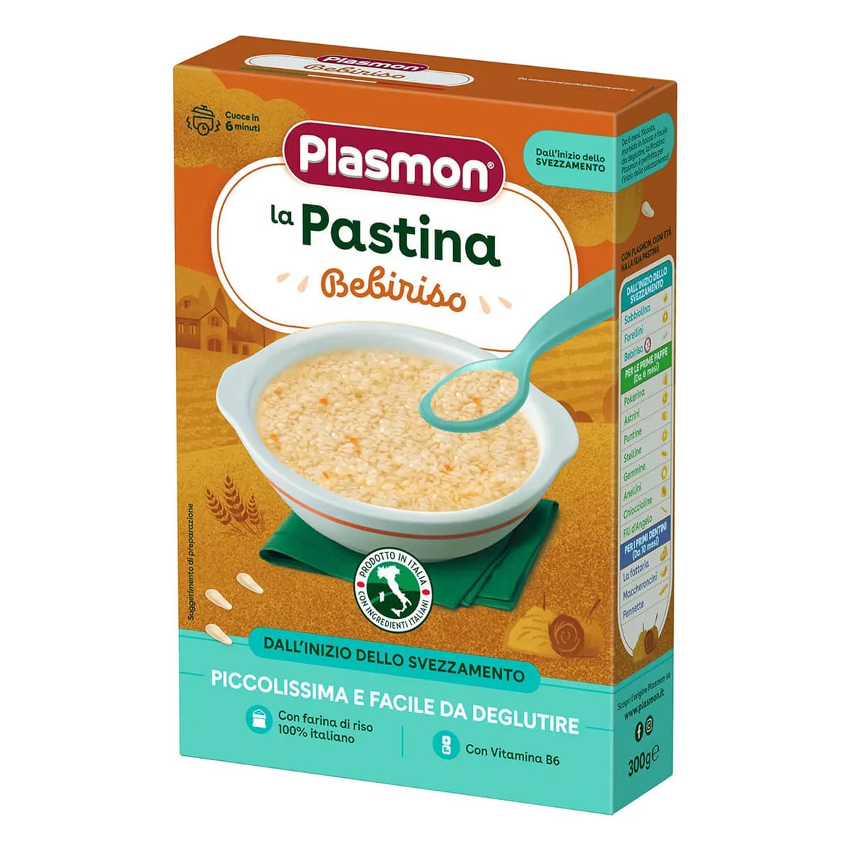 

Макароны Plasmon Bebiriso 300 г 70304513 ТМ: Plasmon, 70304513
