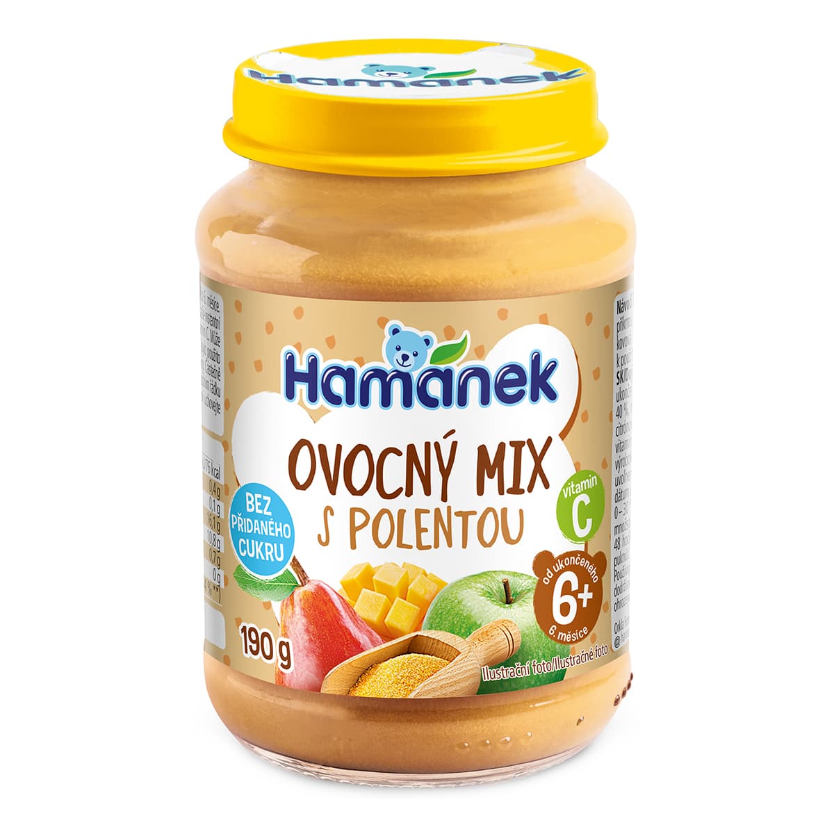 

Пюре Hamanek Фруктовый микс с кукурузной кашей 190 г 23602000000083 ТМ: Hamanek, 23602000000083