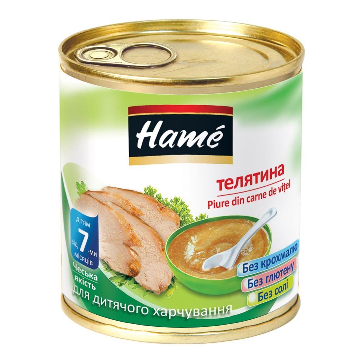 

Пюре мясное Hame Телятина 100 г 20180431760101 ТМ: Hame, 20180431760101
