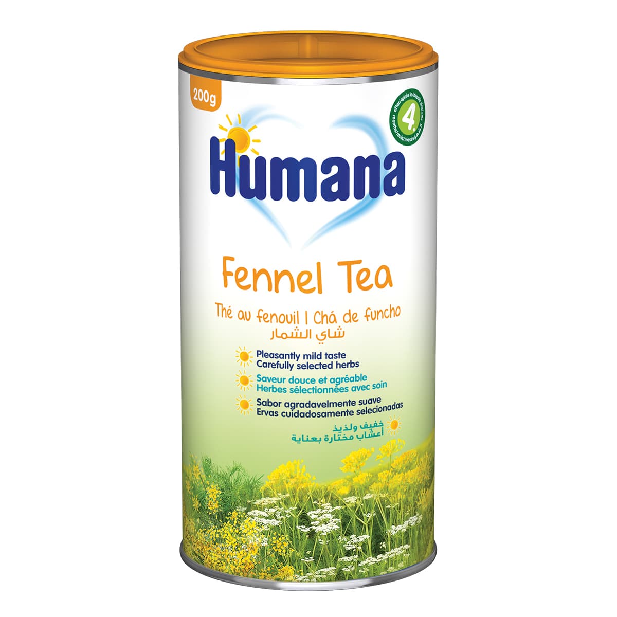 

Чай Humana Фенхель с тмином 200г 730305 ТМ: Humana, 730305