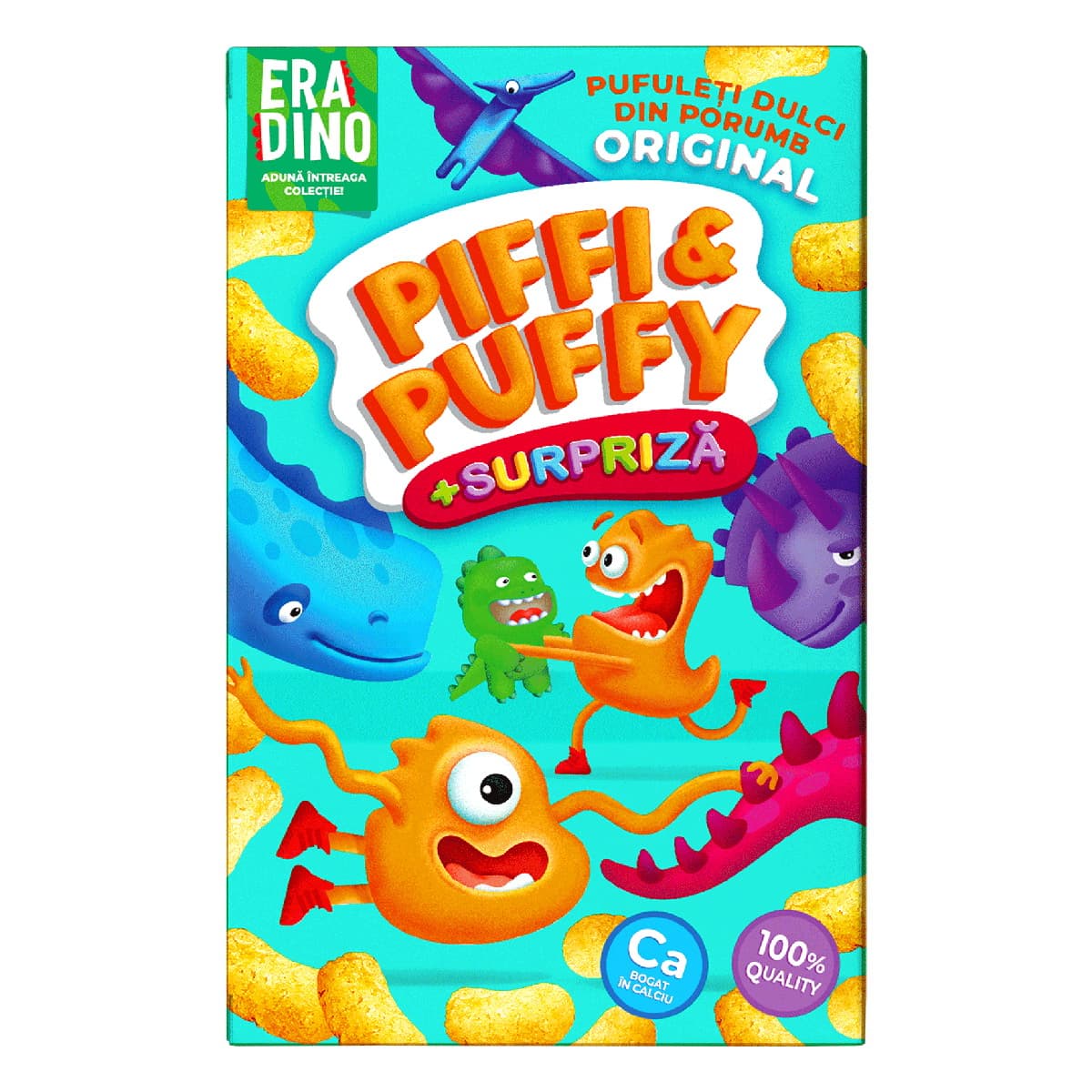 

Сладкие кукурузные палочки с сюрпризом Piffi&Puffy 90 г ТМ: PiffiPuffy