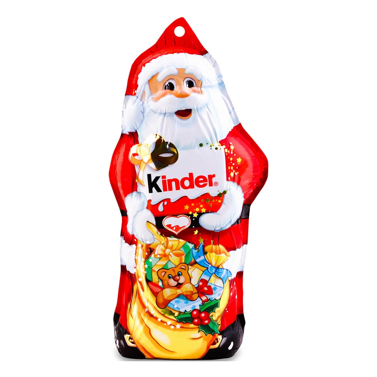 

Новогодняя фигурка Kinder Санта-Клаус 110 г 110х18х1 ТМ: Kinder, 110х18х1