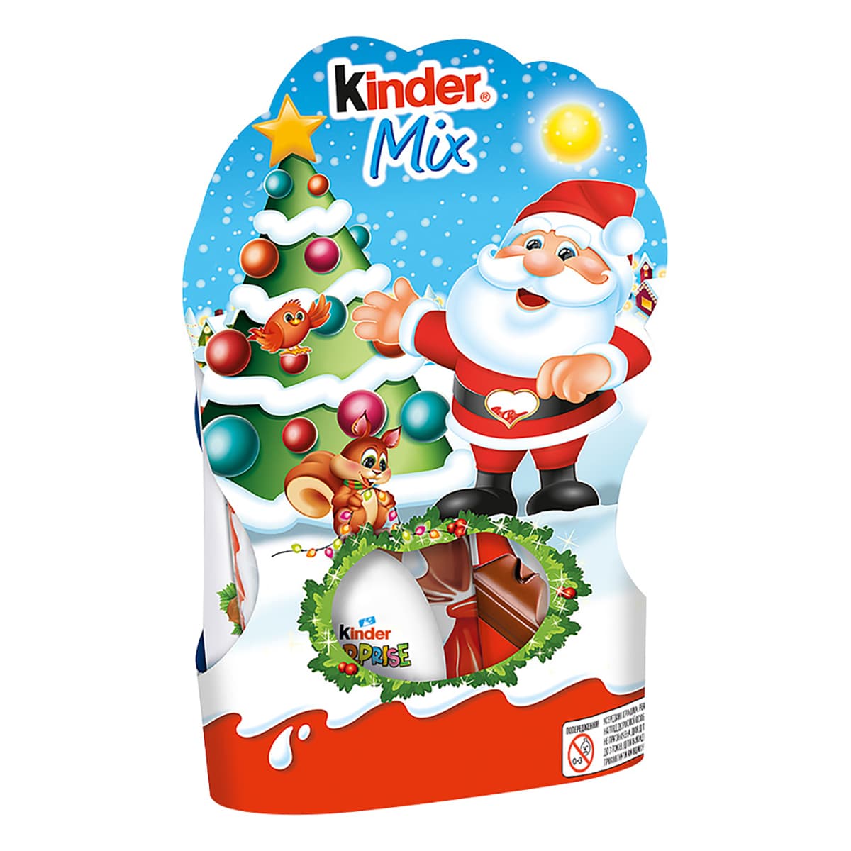 

Новогодний набор Kinder Mix 122 г Т1х10 ТМ: Kinder, Т1х10