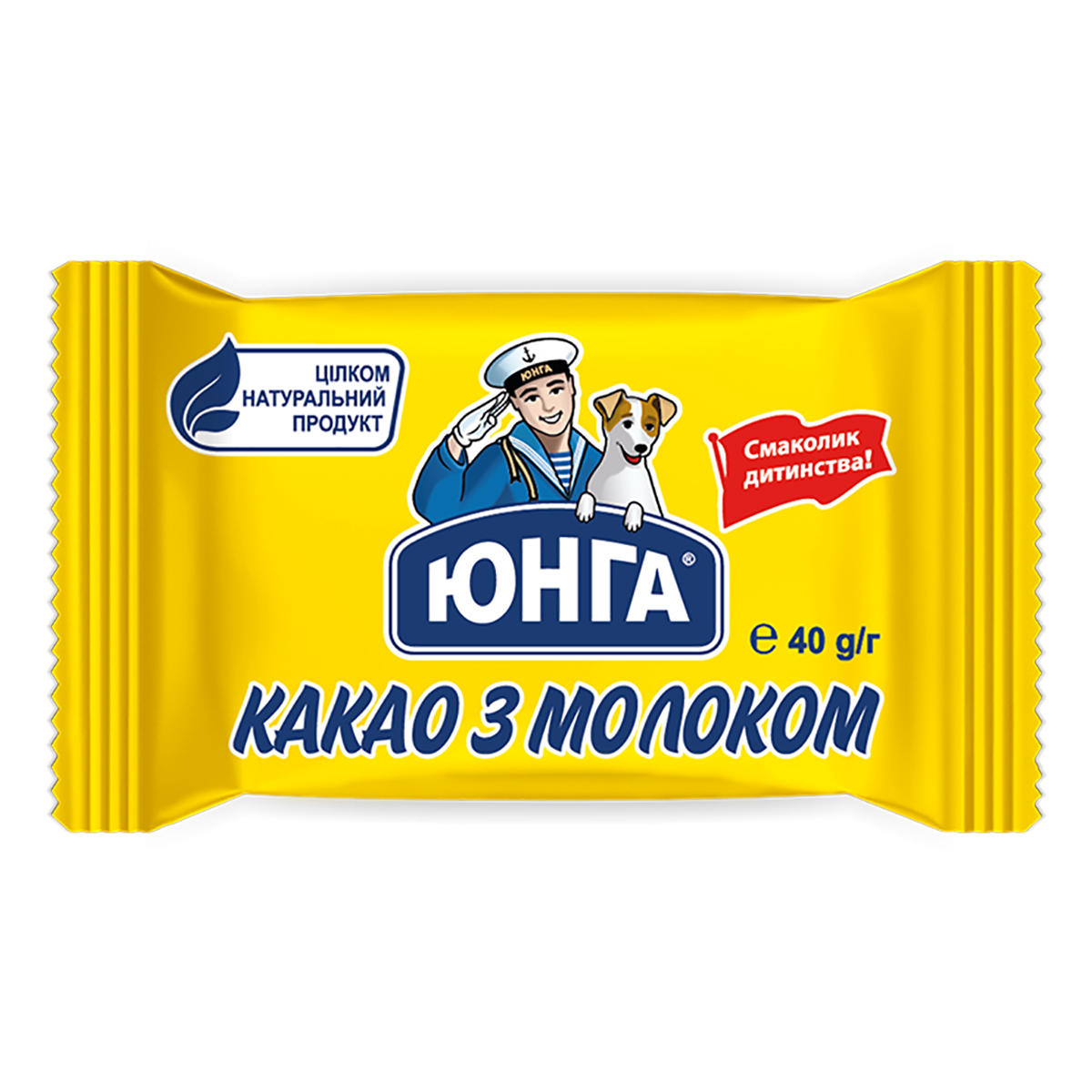 

Какао Юнга с молоком 40 г 1806 ТМ: Юнга, 1806
