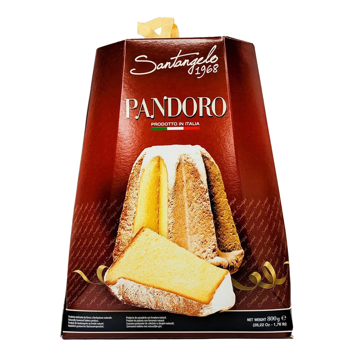 

Кекс-паска Santangelo Pandoro 800 г ТМ: Santangelo