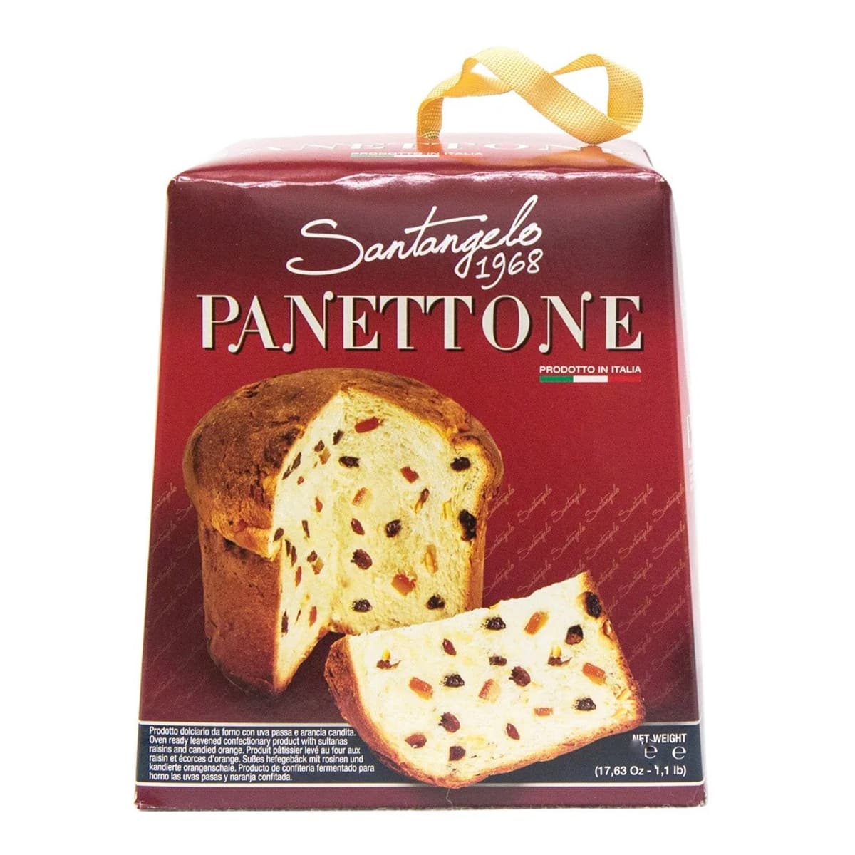 

Кекс-паска Santangelo Panettone Classico 908 г ТМ: Santangelo