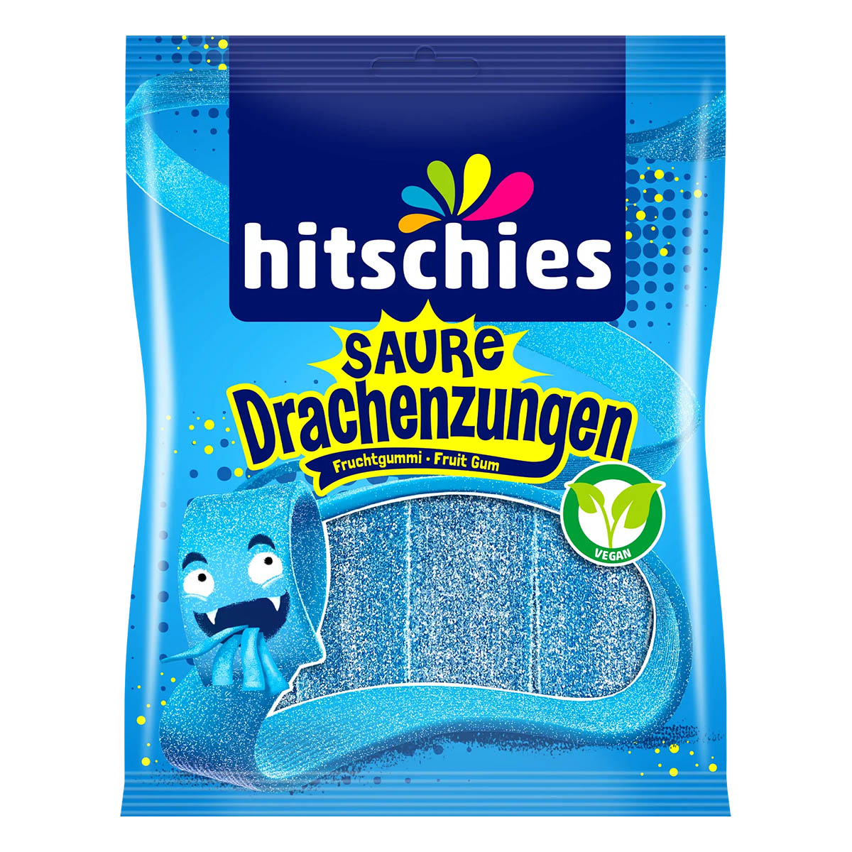 

Жевательные конфеты Hitschler Saure Drachenzungen Blau 125 г ТМ: Hitschies