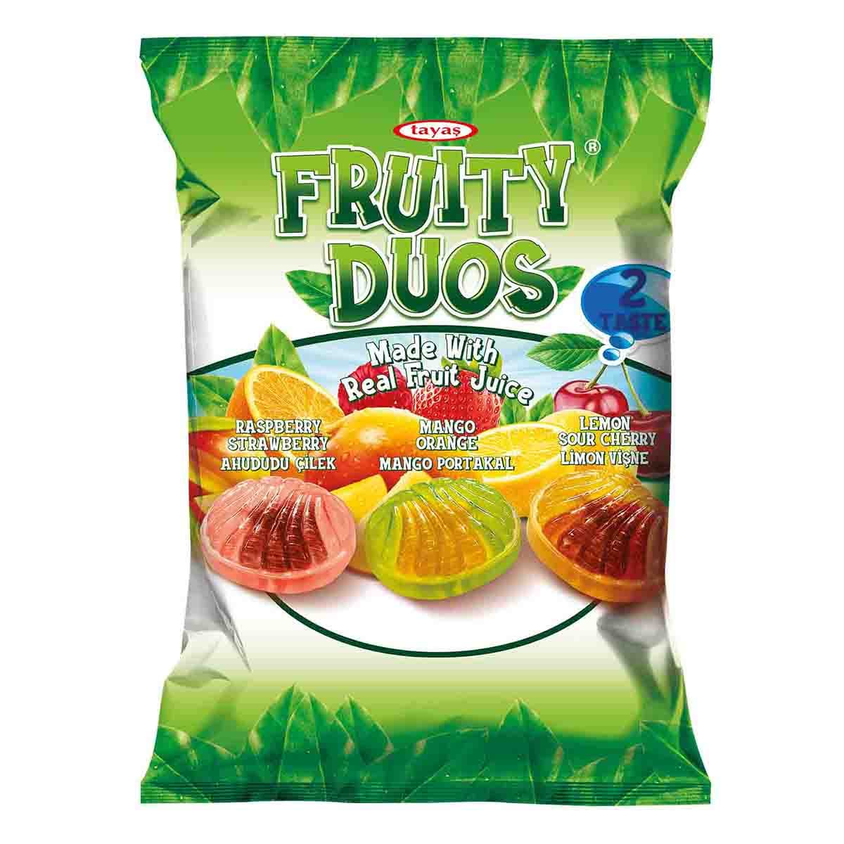 

Конфеты Tayas Fruity Duos 90 г 8454 ТМ: Tayas, 8454