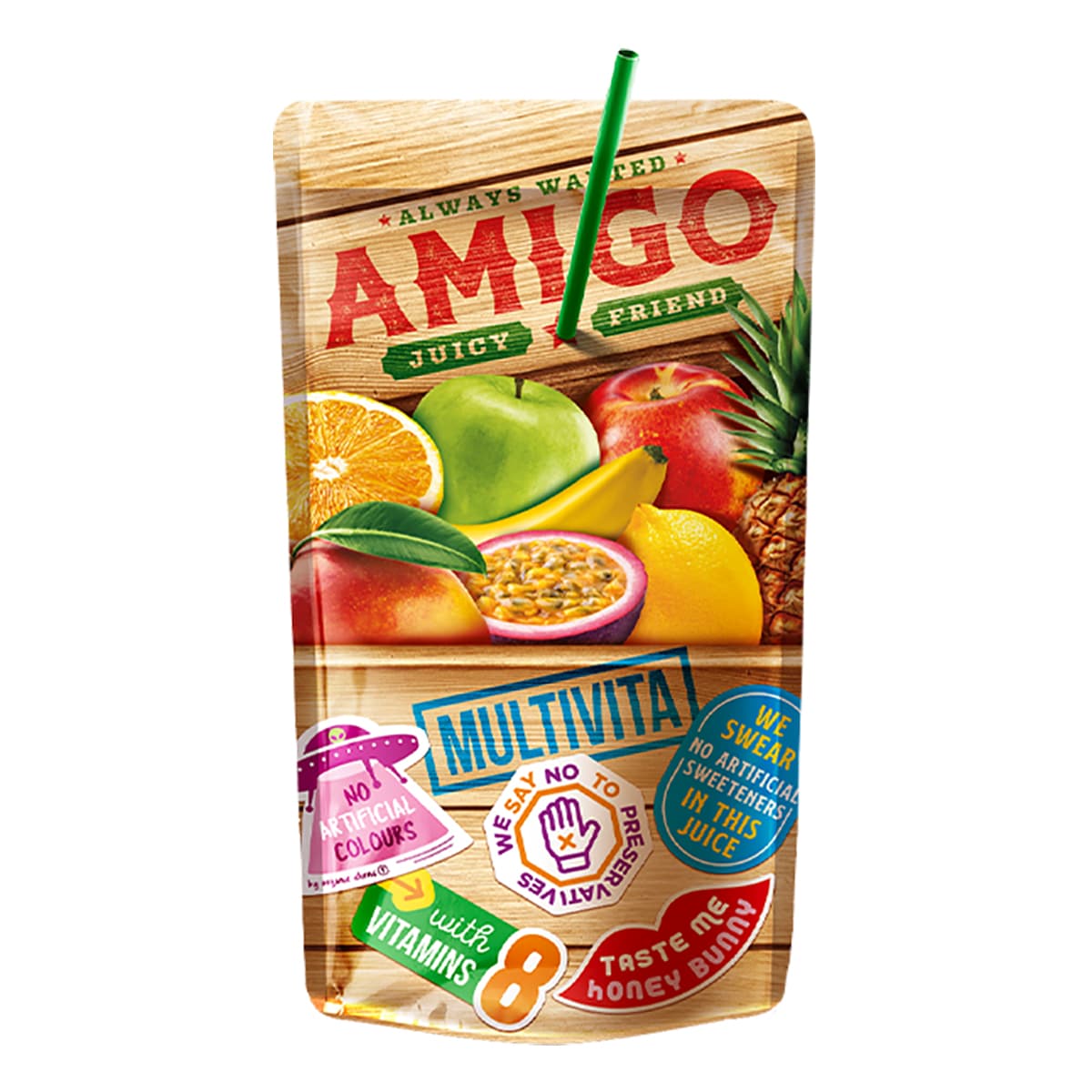 

Нектар Amigo Мультивита 200 мл ТМ: Amigo