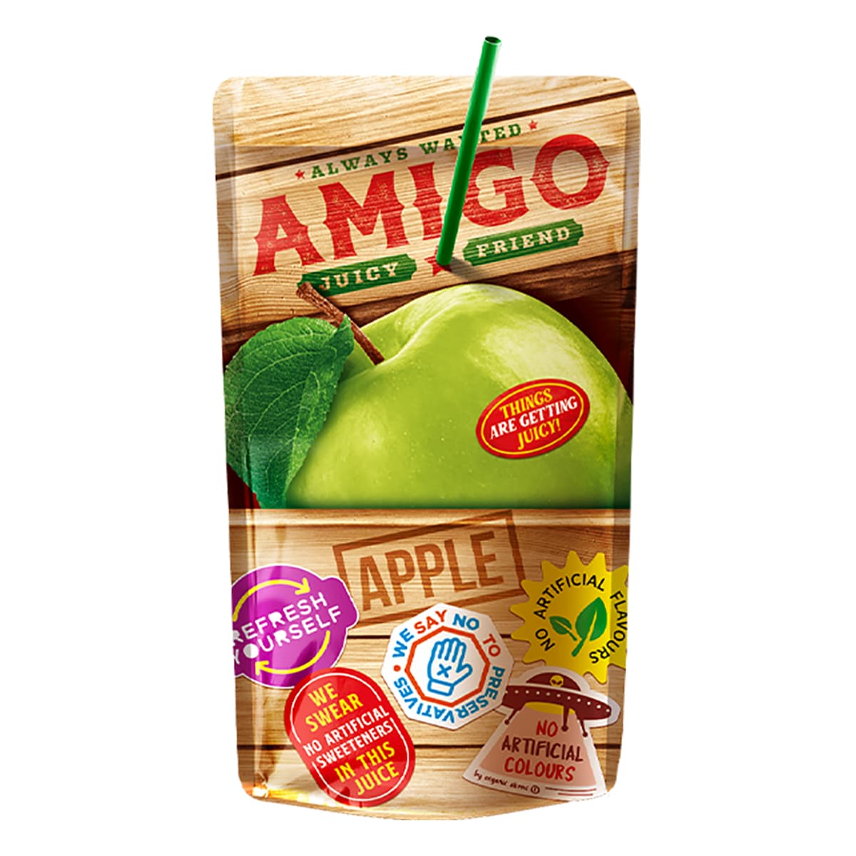 

Нектар Amigo Яблоко 200 мл ТМ: Amigo