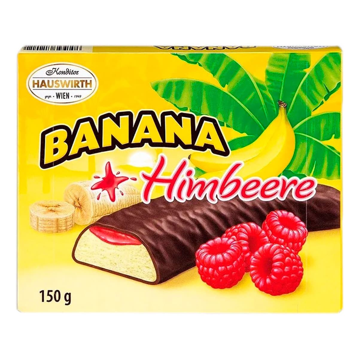

Суфле в шоколаде Hauswirth Banane Plus Himbeere 150 г ТМ: Hauswirth
