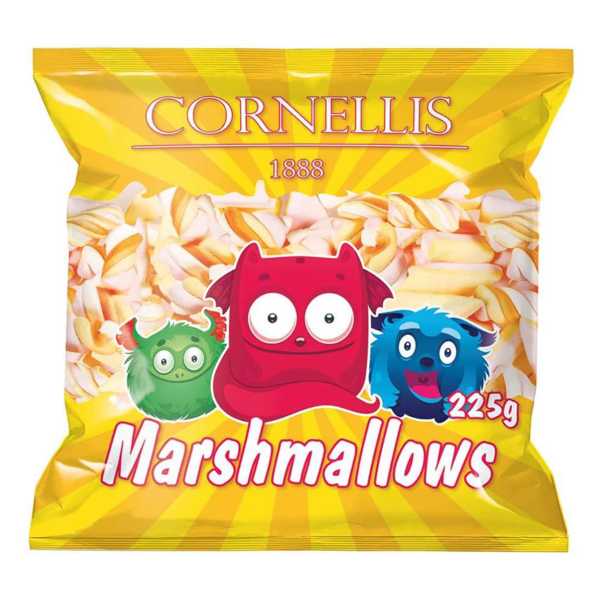 

Зефир Cornellis Marshmallows 225 г 1704906500 ТМ: Cornellis, 1704906500