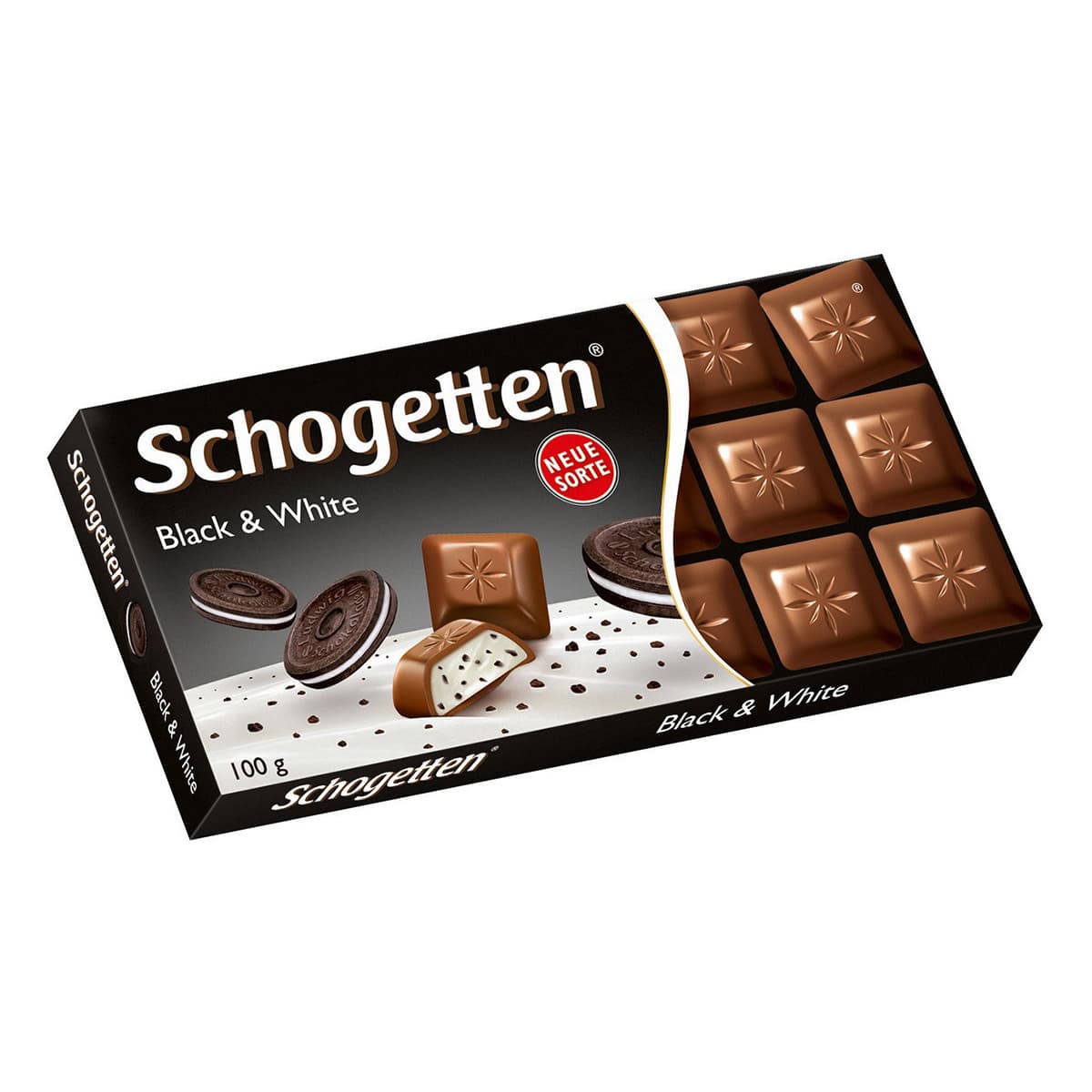 

Шоколад Schogetten Black&White 100 г ТМ: Schogetten