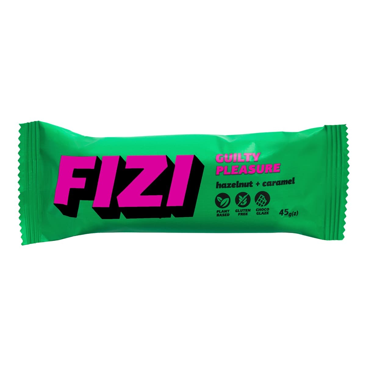 

Батончик Fizi в шоколадной глазури Hazelnut caramel 45 г ТМ: FIZI