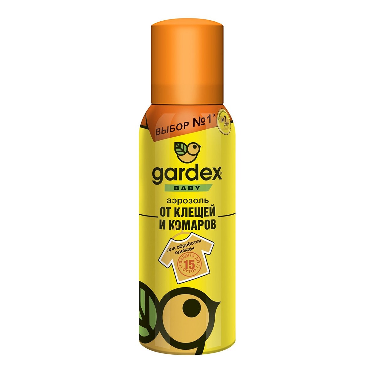 

Аэрозоль от клещей и комаров Gardex Baby для детской одежды 100 мл 148 ТМ: Gardex, 148