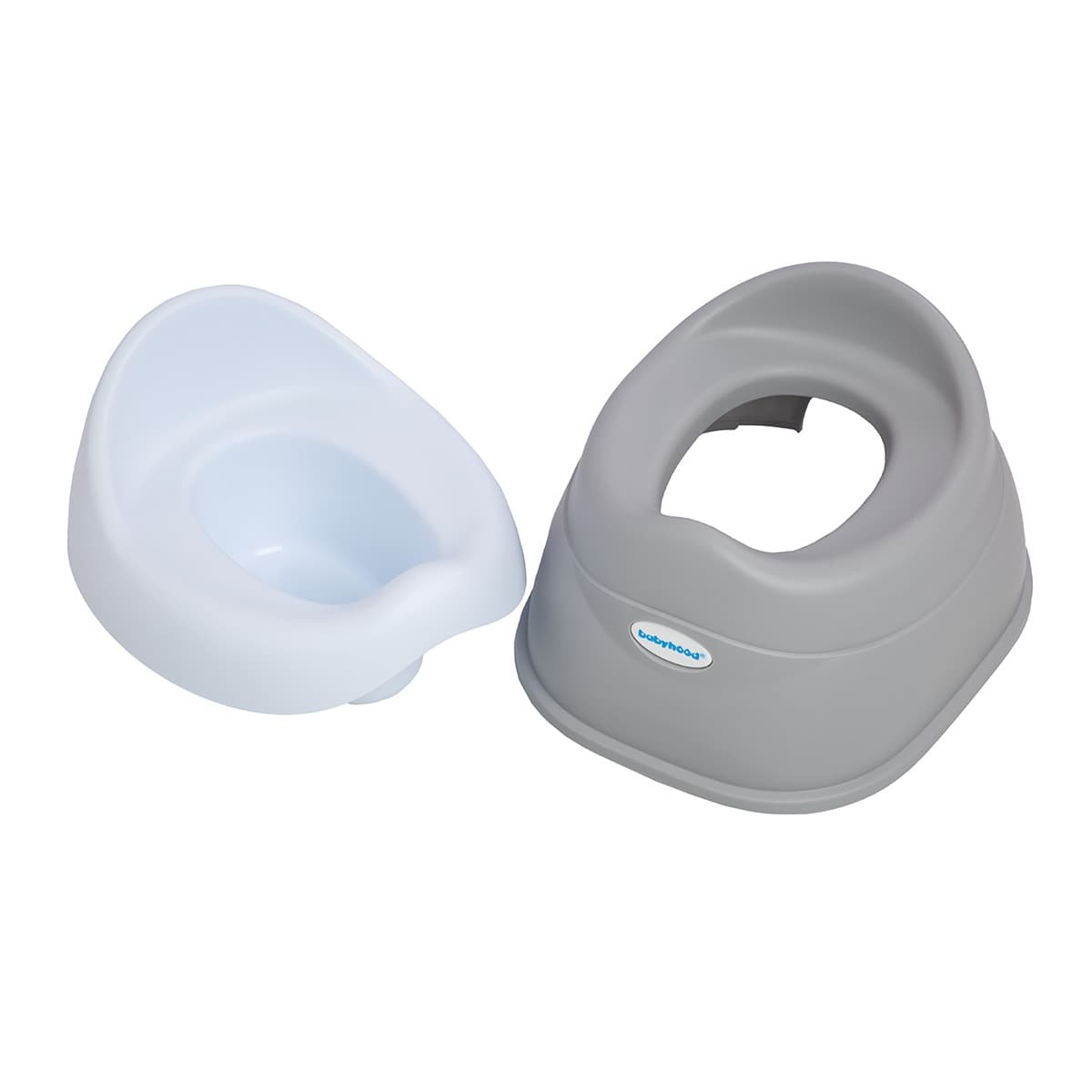 Дитячий горщик Babyhood Класик Grey - 4