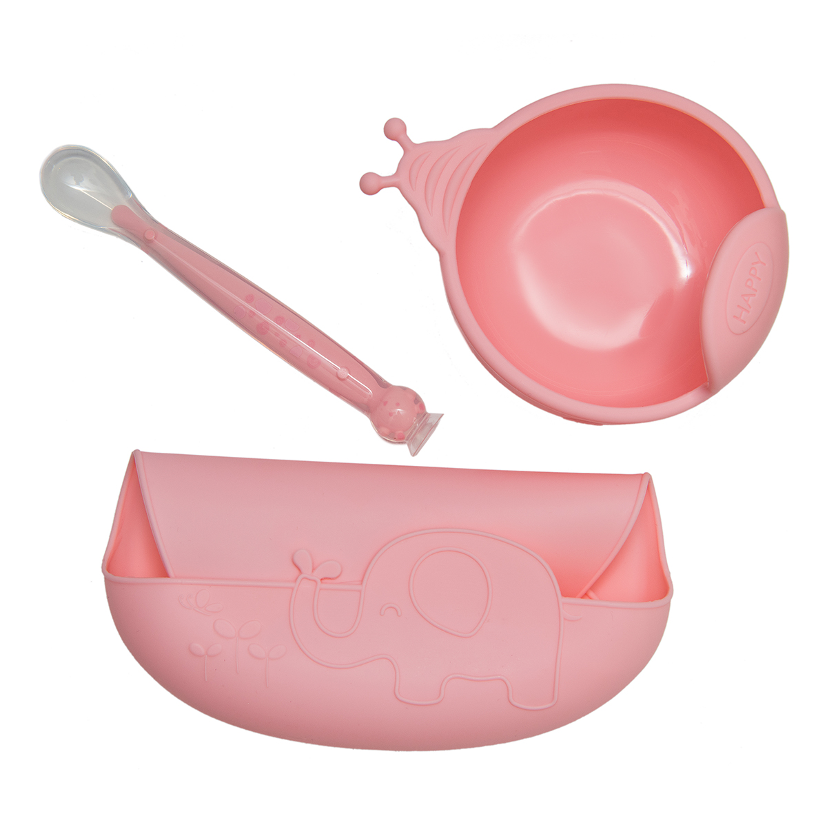 

Набор силиконовой посуды KinderenOK Pink 250220 ТМ: KinderenOK, 250220