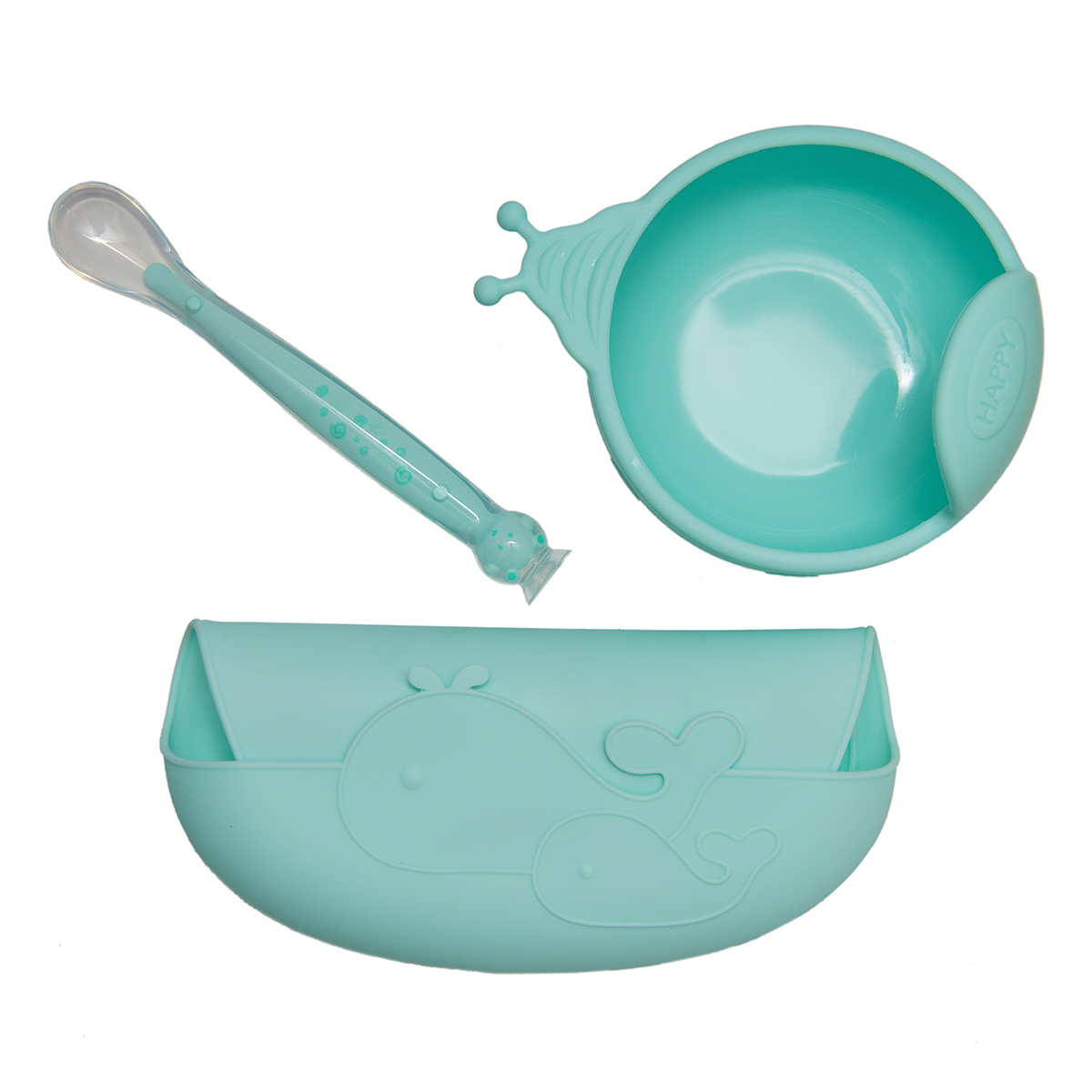 

Набор силиконовой посуды KinderenOK Blue 260220 ТМ: KinderenOK, 260220
