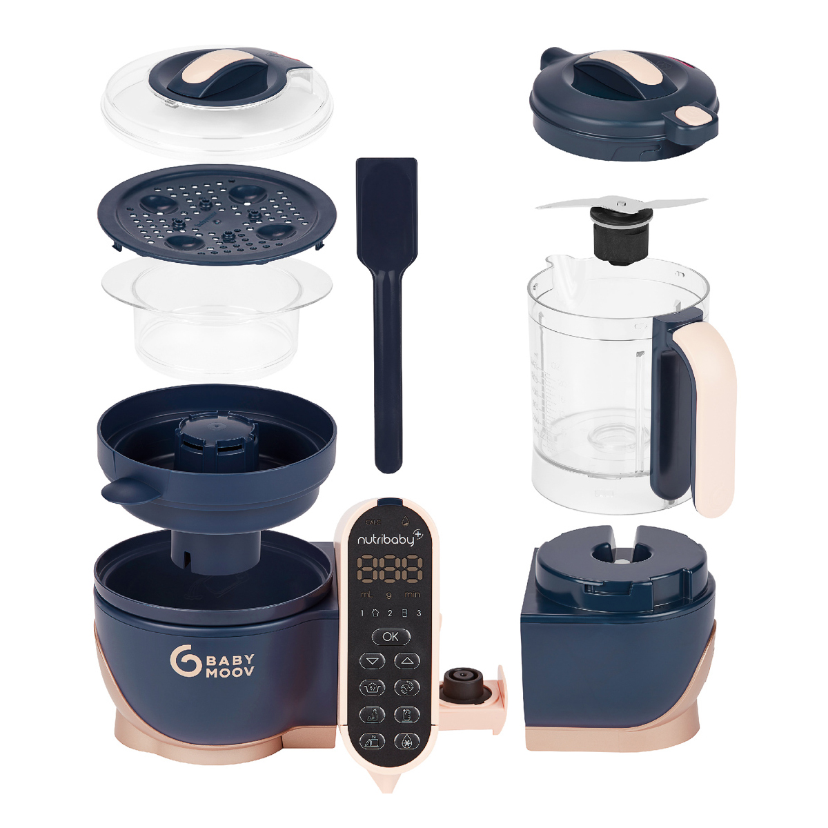 Блендер-пароварка Babymoov Nutribaby+ XL - 2